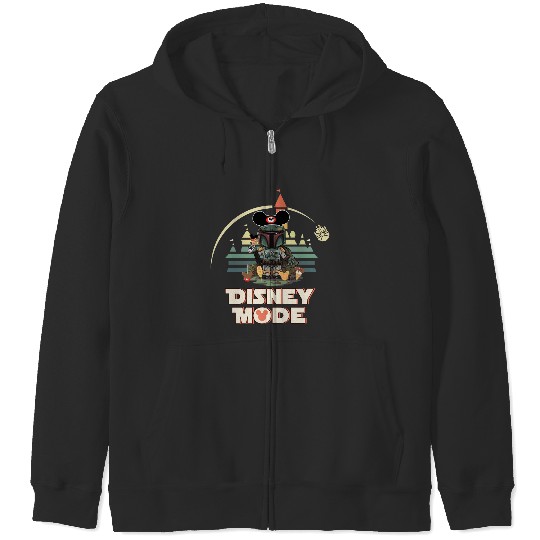 Comfort Colors Star Wars Disney Mode Darth Vader Zip Hoodies