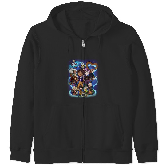 Vintage The Owl House Zip Hoodies, Disney The Owl House 2023 Zip Hoodies