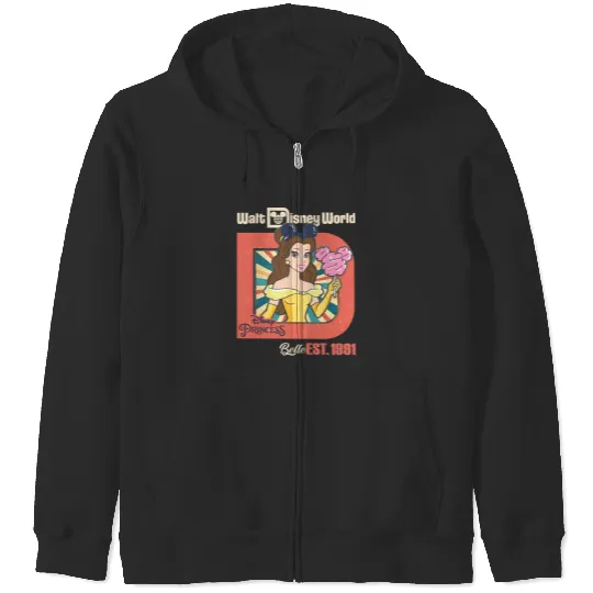 Princess Belle, Disney Belle Princess, Disney Princess Zip Hoodies