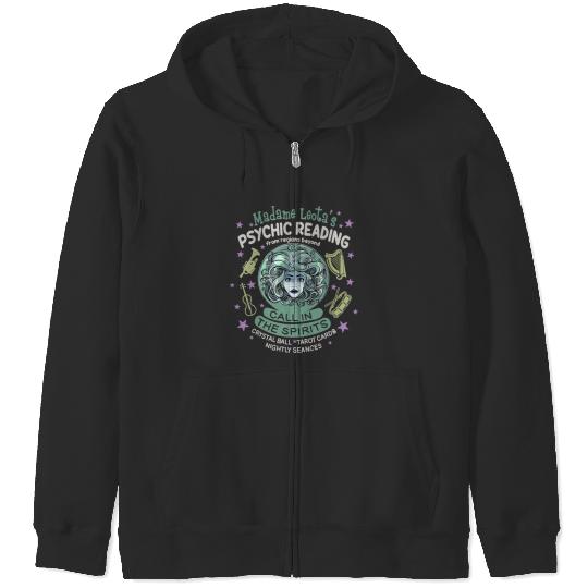 Disney Halloween Madame Leota Haunted Mansion Zip Hoodies, Disneyland WDW Matching Family Zip Hoodies