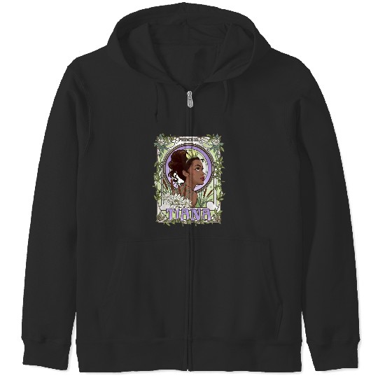 Disney Princess Tiana Zip Hoodies, Disney Princess Zip Hoodies, Disney Princess Zip Hoodies