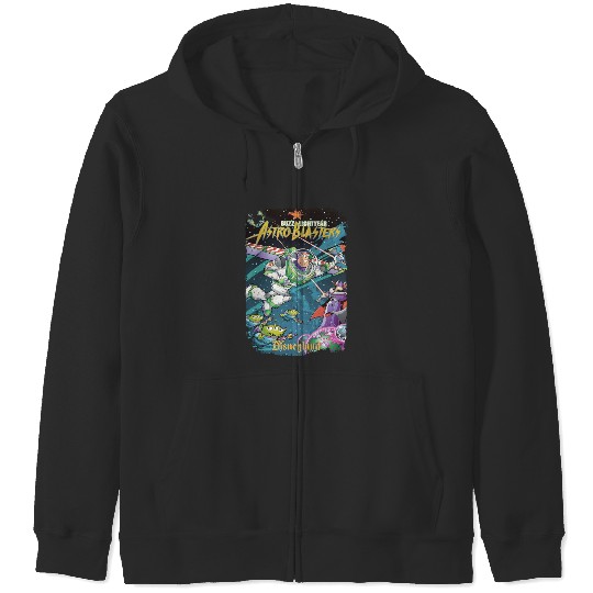 Vintage Buzz Lightyear Zip Hoodies, Retro Disney Zip Hoodies