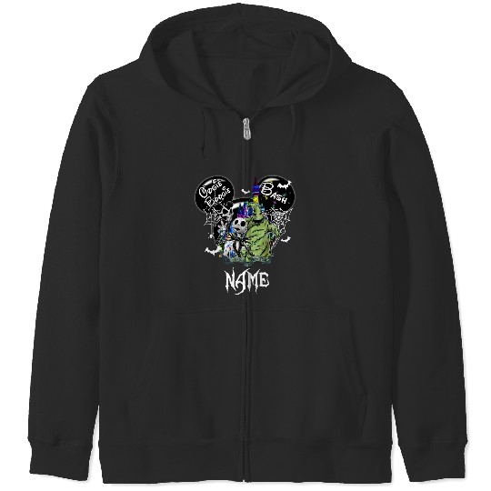 Oogie Boogie Bash Mickey Zip Hoodies, Halloween Zip Hoodies, Disney Customer Zip Hoodies