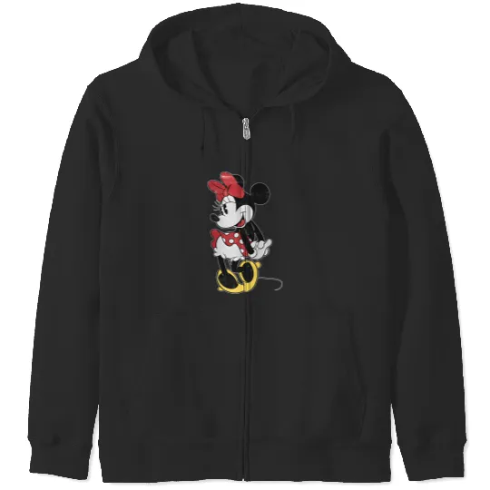 Disney Minnie Mouse Sweet Portrait Zip Hoodies, Mickey and Friends Zip Hoodies