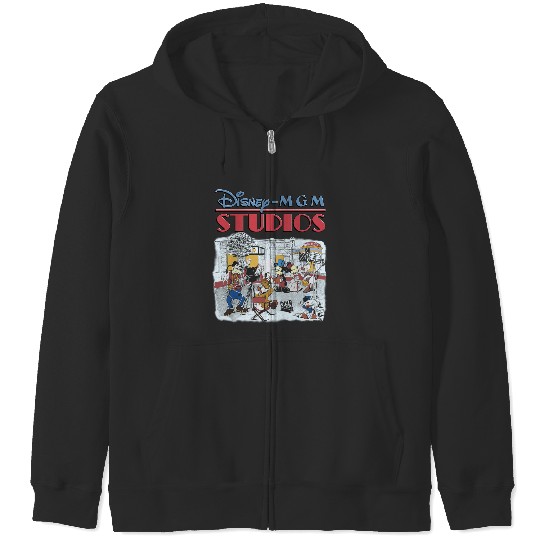 Retro Disney MGM Studios Zip Hoodies, Hollywood Studios Zip Hoodies, Disney Vacation Zip Hoodies