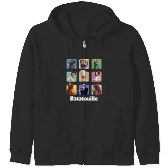 Disney Ratatouille Characters Zip Hoodies, Anton Ego