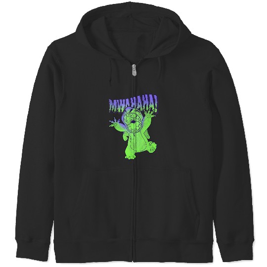 Discover Disney Lilo Stitch Halloween Stitch Mwahaha Port Zip Hoodies