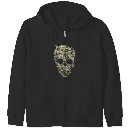 Disney Pirates Shark Skull 4399 Zip Hoodies