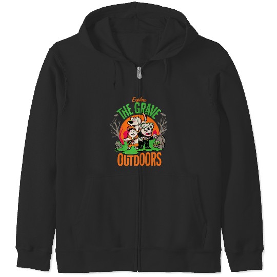 Discover Disney and Pixars Up Explore the GRAVE Outdoors Zip Hoodies
