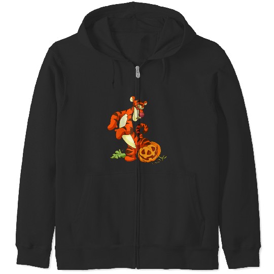 Discover Disney Halloween Accidents Happen Tigger Zip Hoo Zip Hoodies