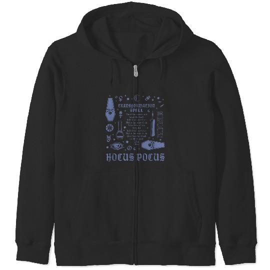 Discover Disney Hocus Pocus Halloween Transformation Spel Zip Hoodies