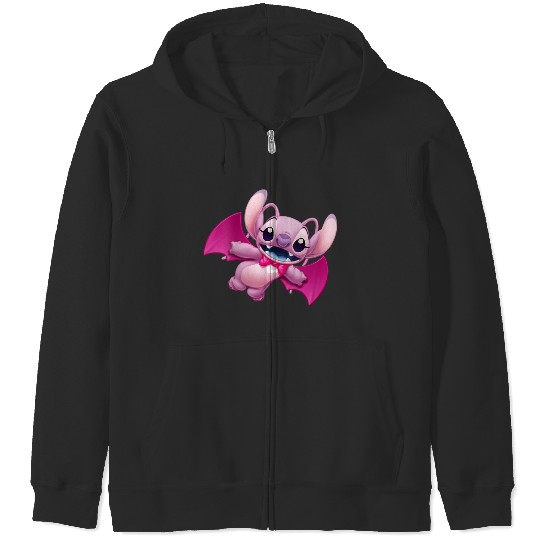 Discover Womens Disney Halloween Angel The Vampire Bat Zip Hoodies