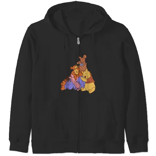 Disney Winnie the Pooh Hundred Acre Kanga Roo Gr Zip Hoodies