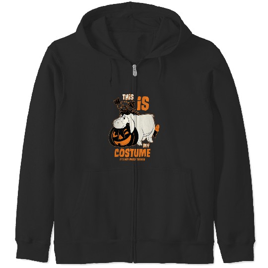 Disneys Winnie the Pooh Eeyore This is my Costum Zip Hoodies