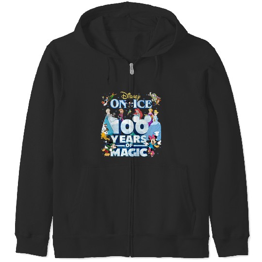 Discover Disney On Ice 100 Years Of Magic Zip Hoodies, Disney 100 Years Zip Hoodies