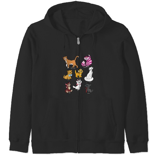 Friends Cats Disney Disneyland Zip Hoodies Disney Trip 2023 Zip Hoodies