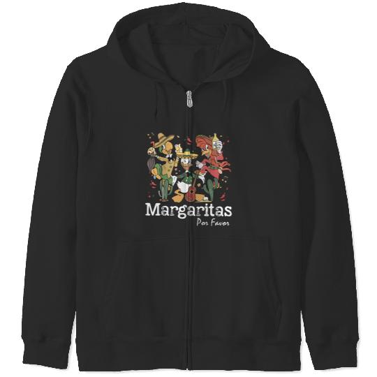 Disney Margaritas Por Favor Colors Zip Hoodies, Margarita Zip Hoodies