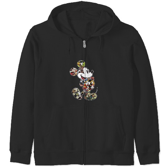 Discover Mickey Mouse Vintage Scene Me Zip Hoodies Disney Mickey