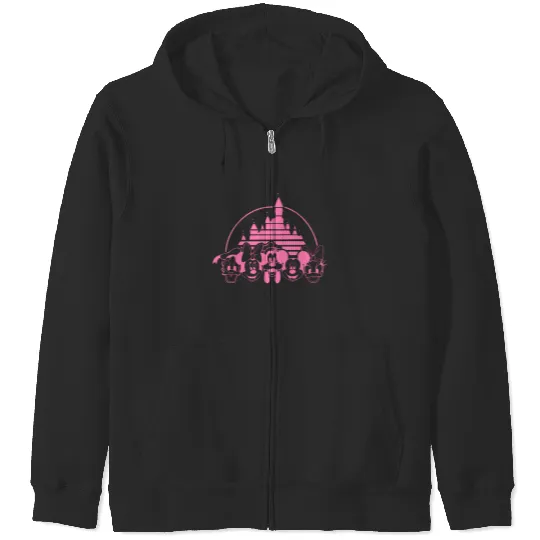 Disney Castle Mickey Zip Hoodies, Minnie Mouse Castle Zip Hoodies, Mickey Ears Disneyworld, Disney Castle Zip Hoodies
