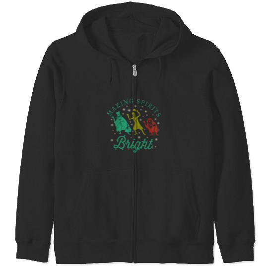 The Haunted Mansion Zip Hoodies, Disneyland Christmas Zip Hoodies