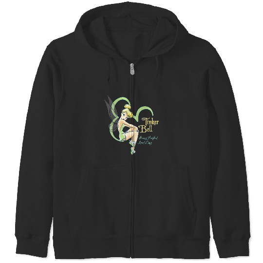 Princess Tinker Bell, Vintage Disney Family Zip Hoodies