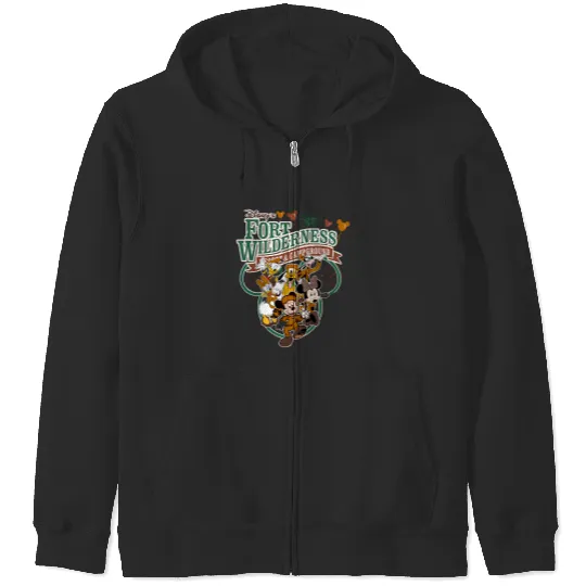 Disney Fort Wilderness Resort Zip Hoodies