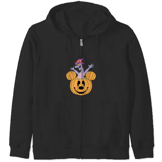 Retro Disney Figment Pumpkin Halloween Costume Zip Hoodies