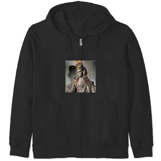 Discover elizabeths Taylor as Cleopatra Zip Hoodies