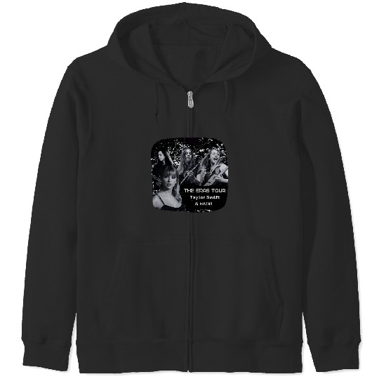 Discover Eras Tour: Haim + Taylor Zip Hoodies, Taylor with Haim Zip Hoodies