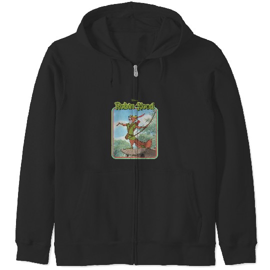 Disney Robin Hood Retro Zip Hoodies