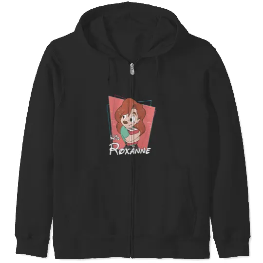 Retro His Roxanne Zip Hoodies, Disney A Goofy Movie Zip Hoodies, Vintage 90s Roxanne Zip Hoodies, Disney Couple Matching Zip Hoodies, Disneyland Zip Hoodies