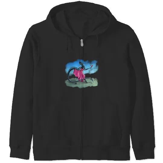 Xenomorph Princess - Disney Princess - Zip Hoodies