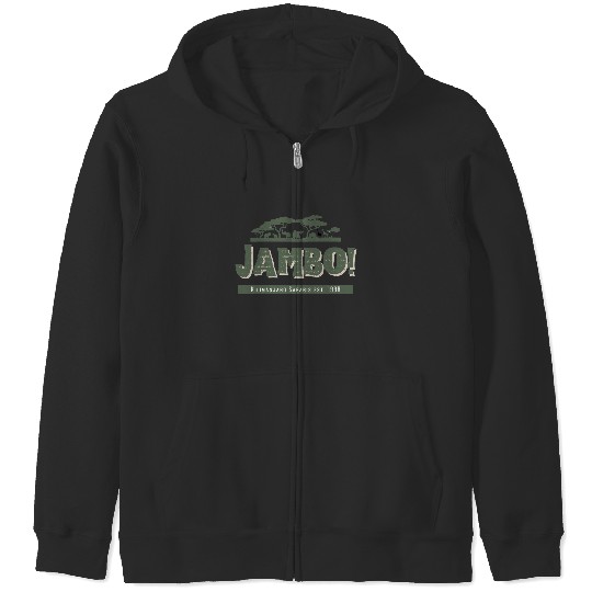 Jambo! Kilimanjaro Safaris - Animal Kingdom Disney - Zip Hoodies