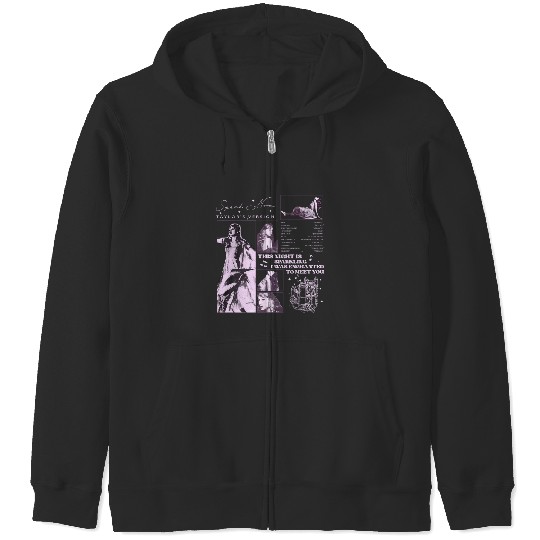Discover Taylor Album Speak Now Track List Zip Hoodies,Taylor version Tour Zip Hoodies