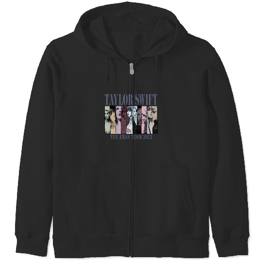 Discover Vintage The Eras Tour Taylor Zip Hoodies, Taylor Concert Zip Hoodies