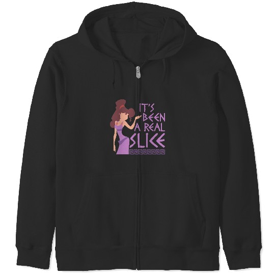 It's Been A Real Slice Zip Hoodies Zip Hoodies, Disney Megara Hercules Zip Hoodies
