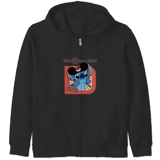 Disney Magic Kingdom Stitch Zip Hoodies, Disney Lilo & Stitch Zip Hoodies