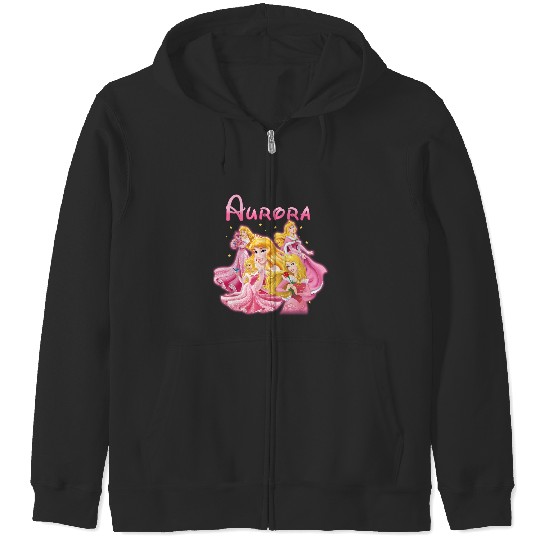 Sleeping Beauty Zip Hoodies, Disney Aurora Zip Hoodies, Disney Princess Zip Hoodies