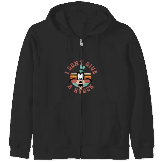 Goofy I Don't Give A Hyuck Zip Hoodies, Disney Goofy Zip Hoodies, Goofy Zip Hoodies