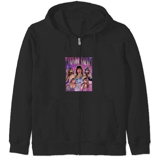 Discover Taylor 90s Vintage Zip Hoodies, Taylor The Eras Tour Zip Hoodies