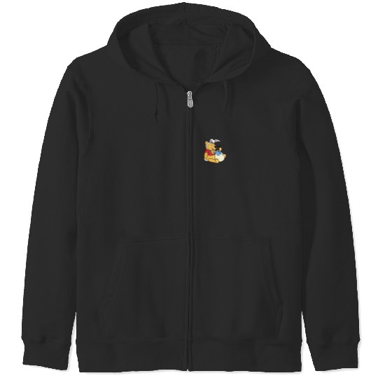 Winnie the Pooh Easter Zip Hoodies, Cute Pooh Zip Hoodies, Disney Winnie