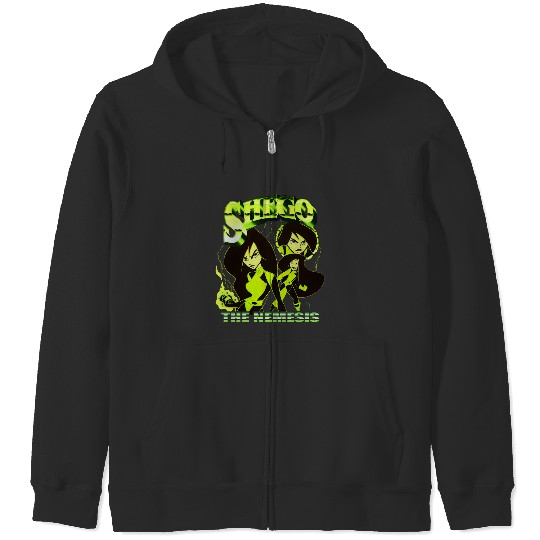Kim Possible Shego The Nemesis Zip Hoodies, Disney Kim Possible Clothingx