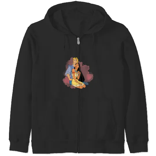 Disney Pocahontas Zip Hoodies, Pocahontas Love Zip Hoodies