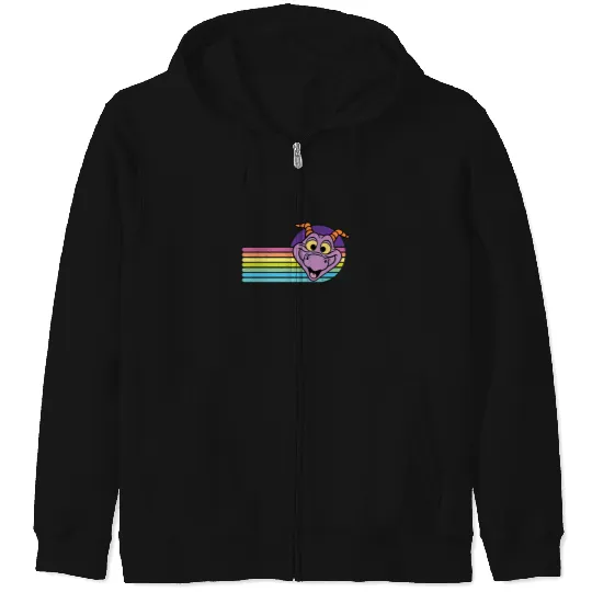 Disney vintage Zip Hoodies - Disney figment Zip Hoodies - Disney Epcot Zip Hoodies