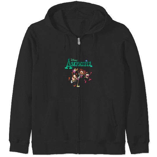 Disney Channel Amphibia Zip Hoodies