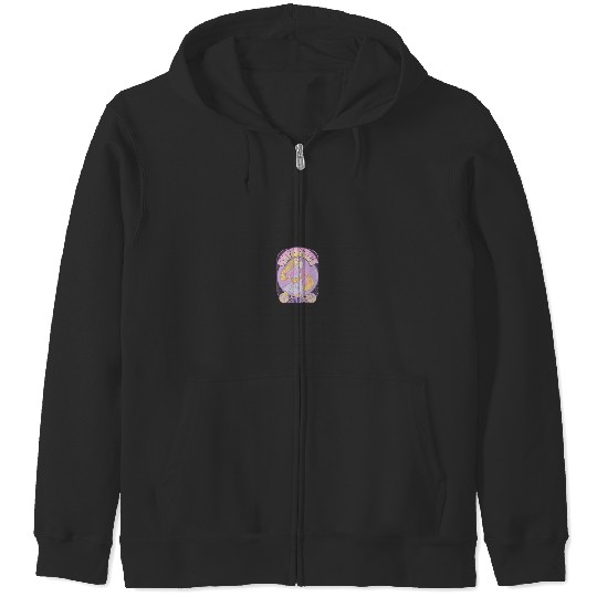 Disney Tangled Rapunzel Seventies Retro Poster Zip Hoodies