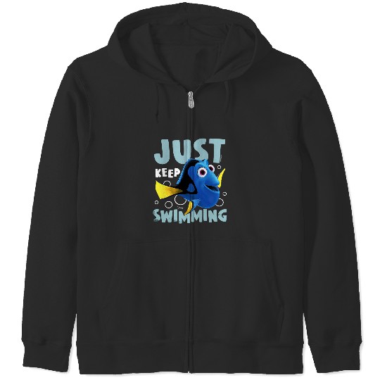 Disney Finding Dory Just Keep Swimming Graphic Zip Hoodies,WDW Magic Kingdom Disneyland Vacation Gift