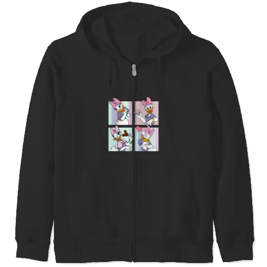Disney Daisy Duck  Zip Hoodies, Disney Girls Zip Hoodies, Disney Aesthetic Zip Hoodies, Disneyworld Zip Hoodies, Disneyland Zip Hoodies
