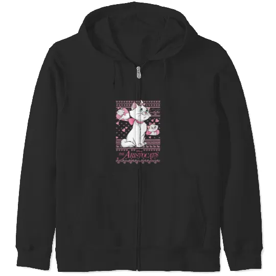 Disney Marie Aristocats  Zip Hoodies, Marie Cat Zip Hoodies