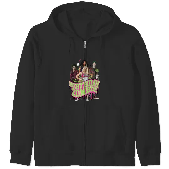 Disney Zombies Birthday Zombie Group Zip Hoodies